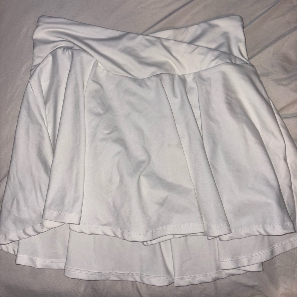 Forever 21 White Skater Skirt